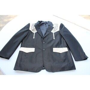 WEST LINE Western Style Sport Coat Men's Size (44) Vintage Style Replica